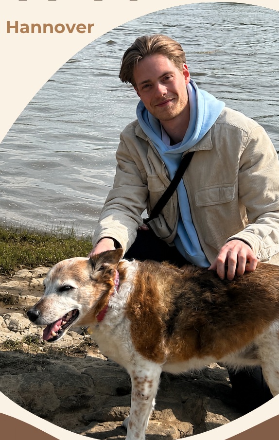 Patrick gemeinsam mit Diego